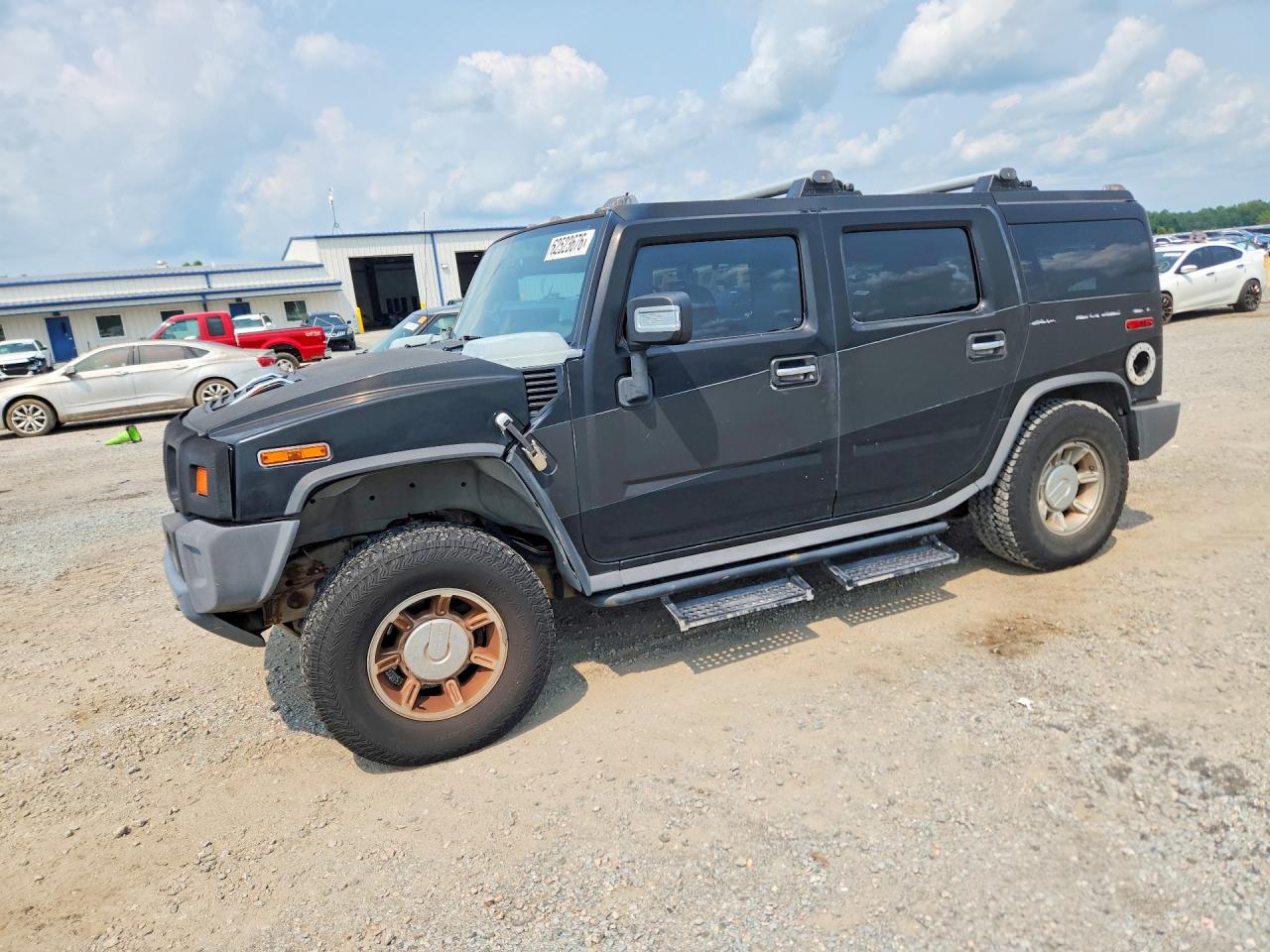 2007 Hummer H2 Black vin: 5GRGN23U67H109471
