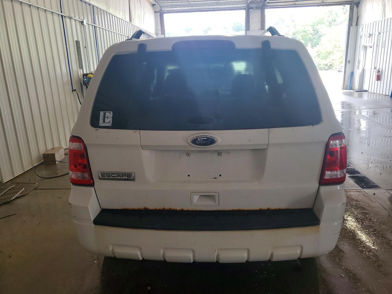 2012 Ford Escape Xlt White vin: 1FMCU9D72CKC56237
