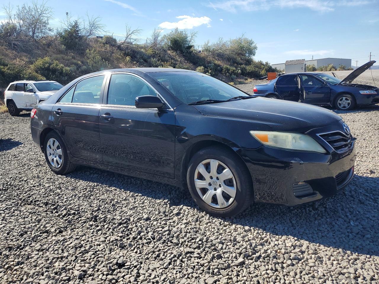 2011 Toyota Camry Base Black vin: 4T4BF3EK4BR147230