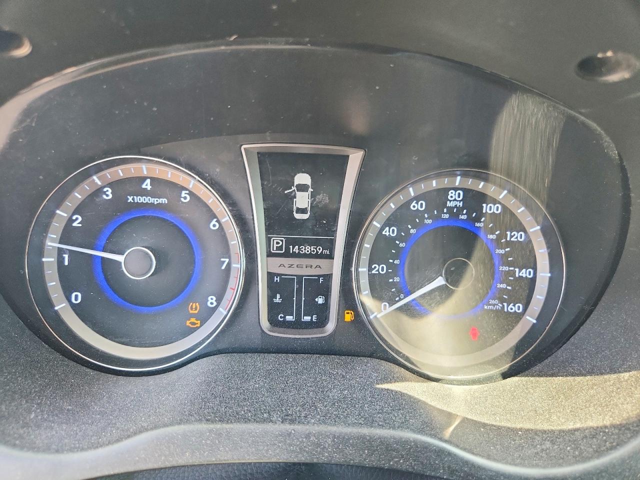2013 Hyundai Azera Base Gray vin: KMHFH4JG7DA321647
