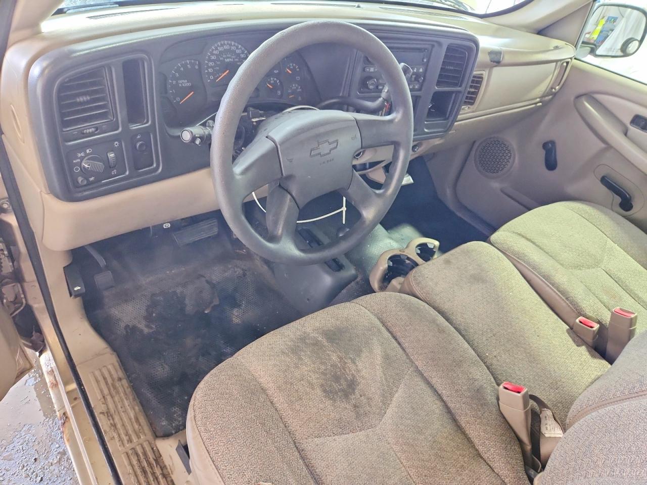 2005 Chevrolet Silverado K1500 Золотой vin: 1GCEK14T85Z127561