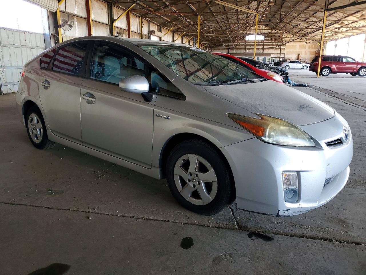 2010 Toyota Prius Ii Silver vin: JTDKN3DU3A0020642