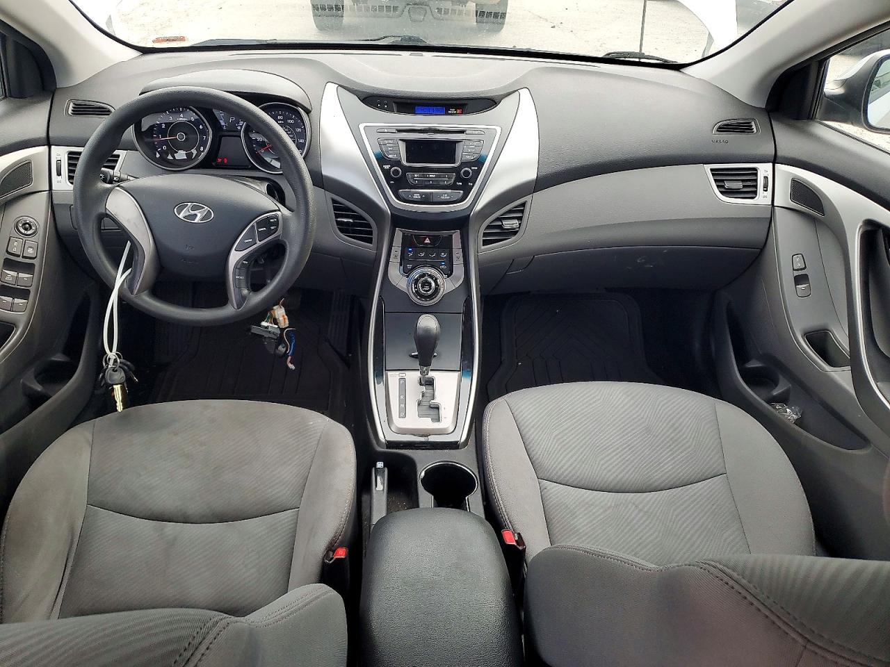 2013 Hyundai Elantra Gls Silver vin: 5NPDH4AE3DH268285