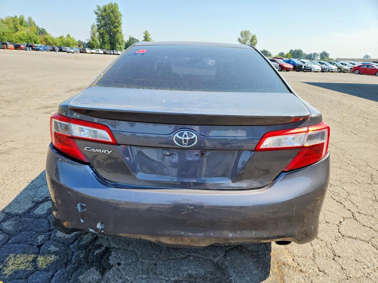 2013 Toyota Camry Se Gray vin: 4T1BF1FK5DU290641