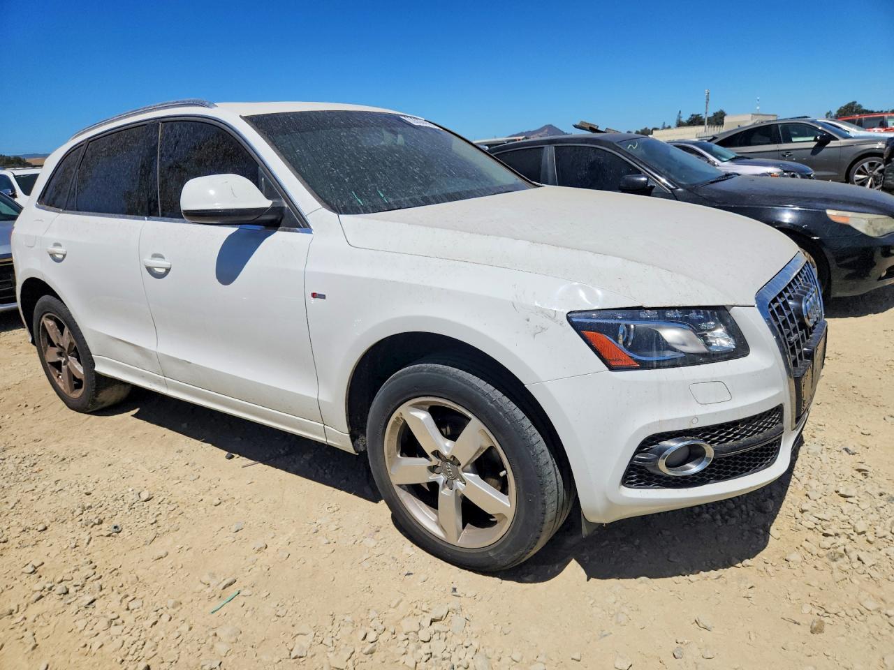 2011 Audi Q5 Premium Plus White vin: WA1DKAFP4BA100096