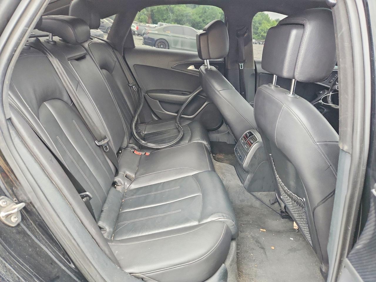 2012 Audi A6 Black vin: WAUBGAFC3CN023899
