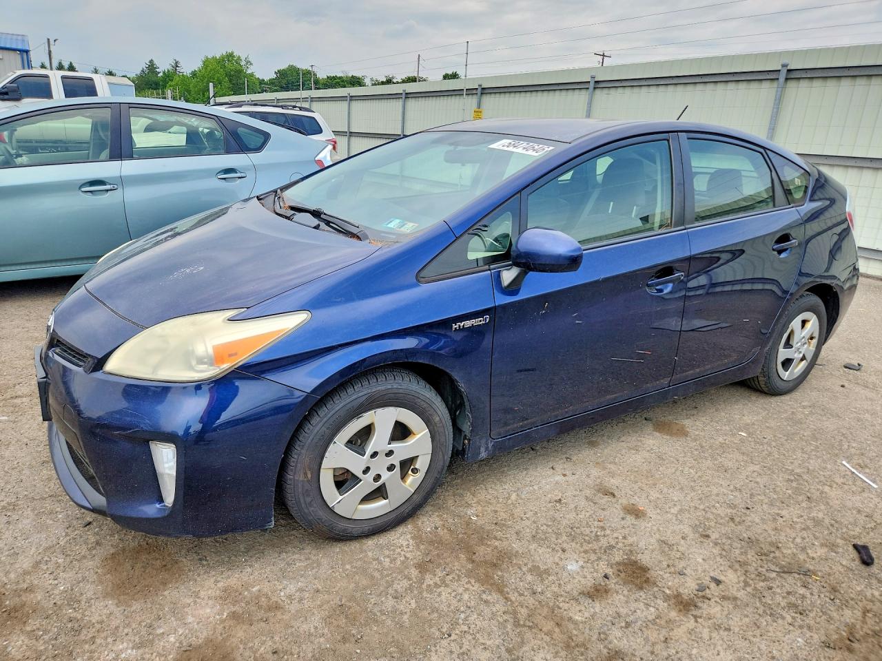 2012 Toyota Prius Two Blue vin: JTDKN3DU5C1486599