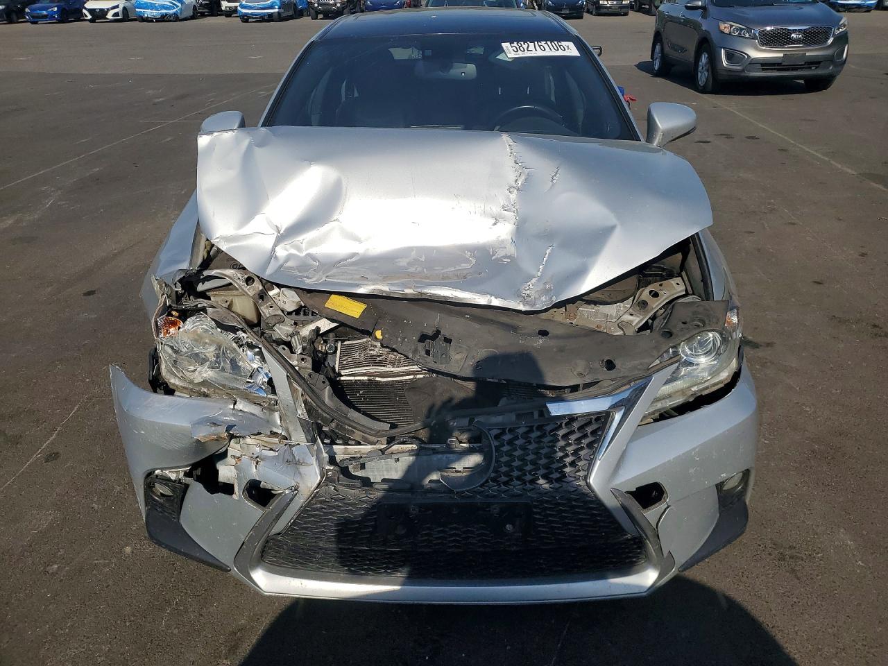 2014 Lexus Ct 200 Silver vin: JTHKD5BH8E2194266