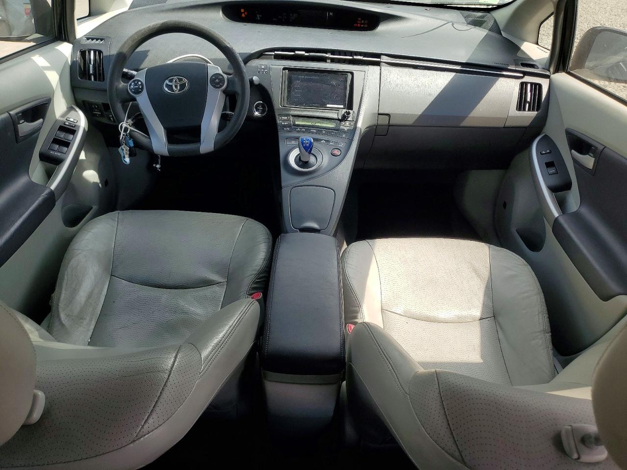2011 Toyota Prius Two Black vin: JTDKN3DU3B1461103