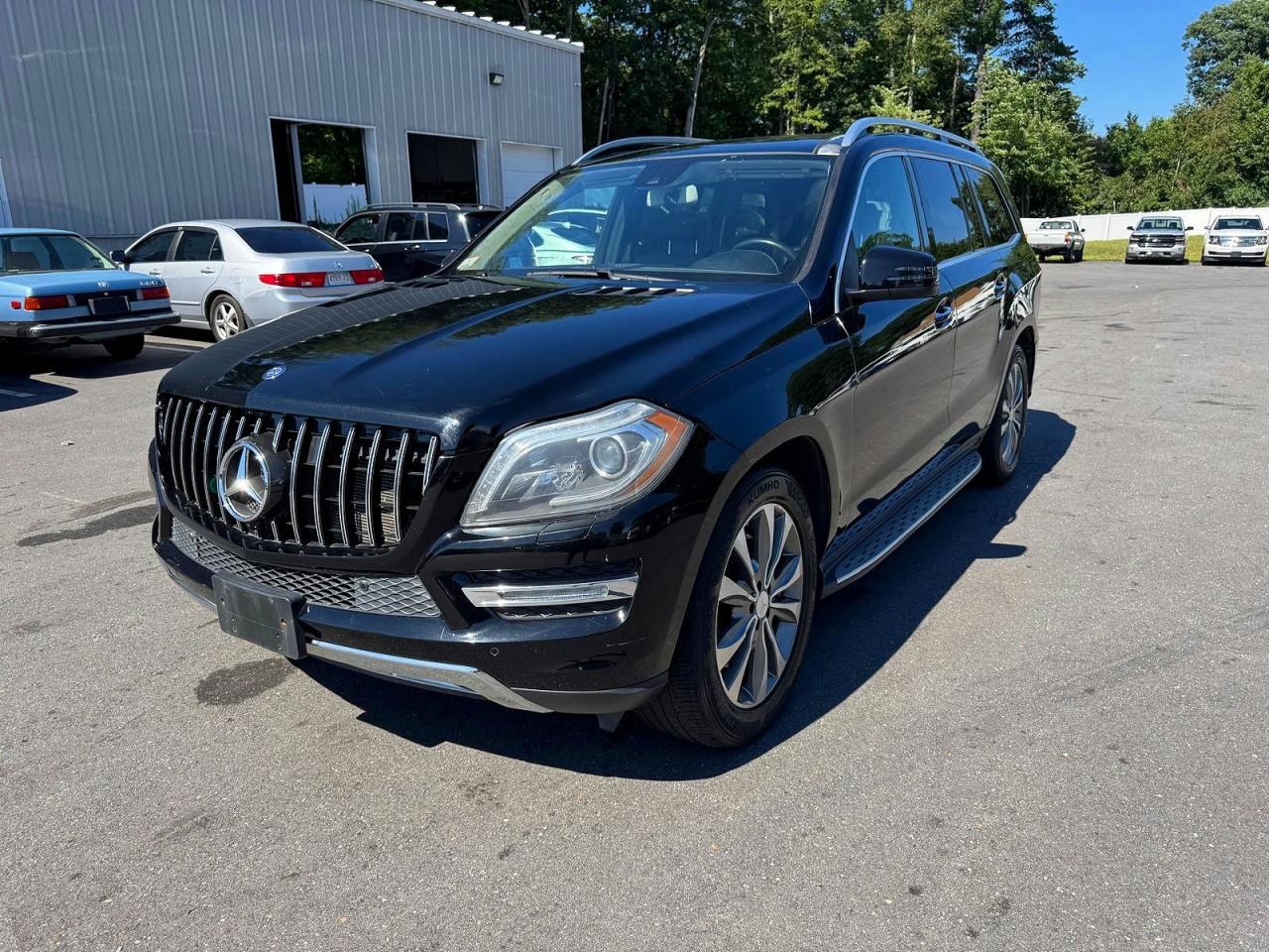 2014 Mercedes-benz Gl 450 4matic Black vin: 4JGDF7CE0EA296120