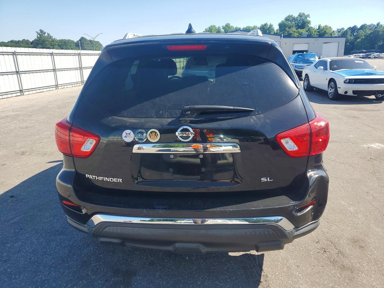 2020 Nissan Pathfinder Sl Black vin: 5N1DR2CN8LC578890