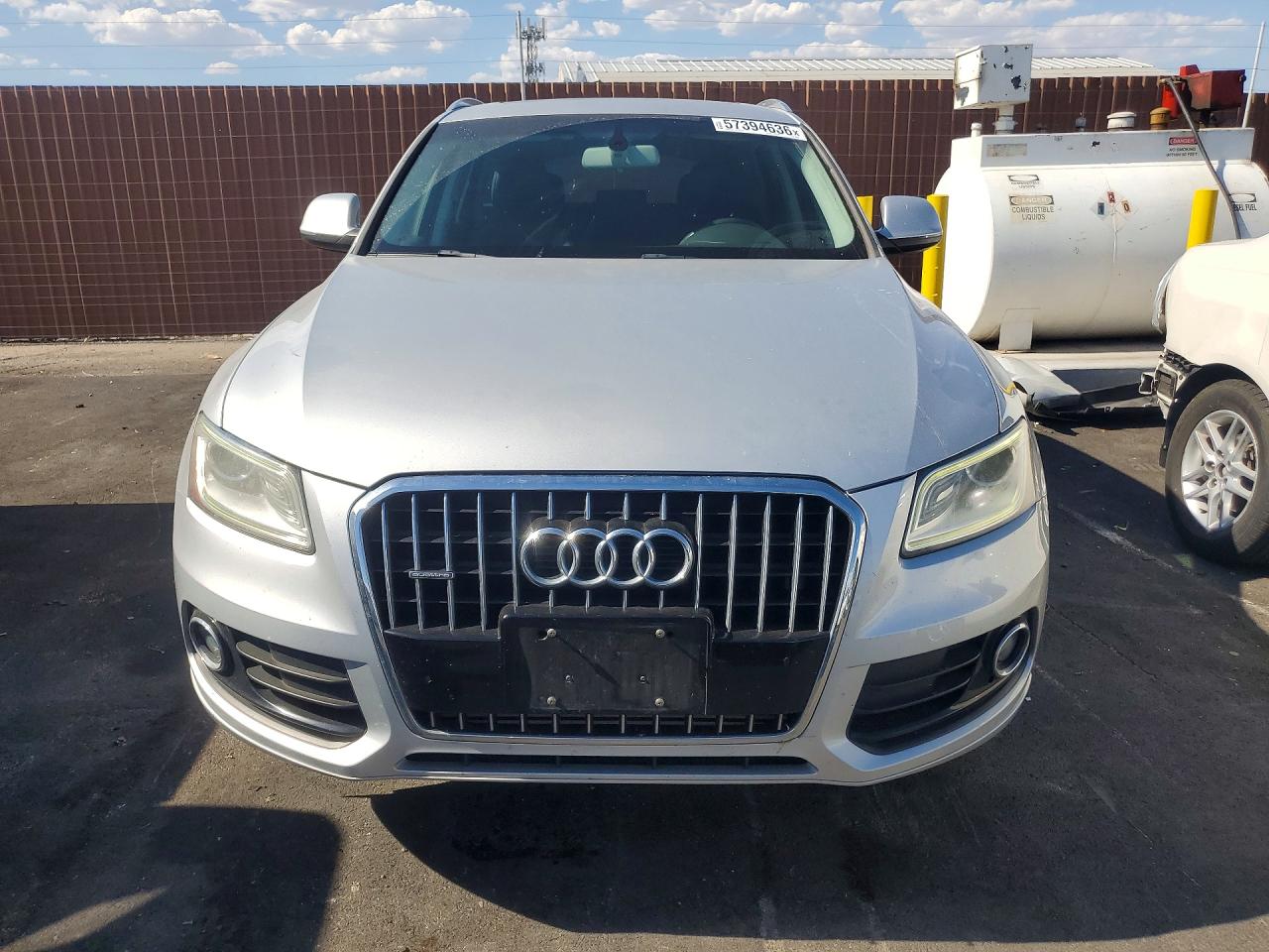 2013 Audi Q5 Premium Silver vin: WA1CFAFPXDA006257