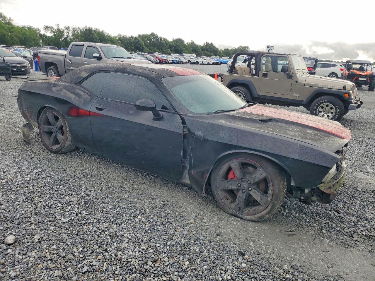 2013 Dodge Challenger Sxt Black vin: 2C3CDYAG3DH520128