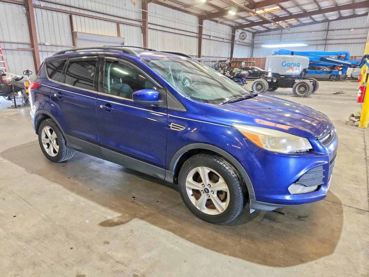 2013 Ford Escape Se Blue vin: 1FMCU0GX6DUA16184