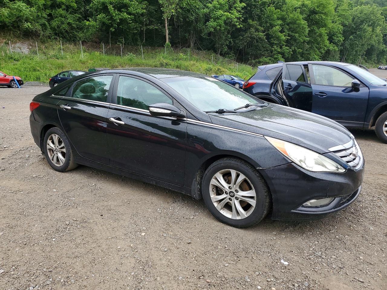 2013 Hyundai Sonata Limited Gray vin: 5NPEC4AC2DH658537