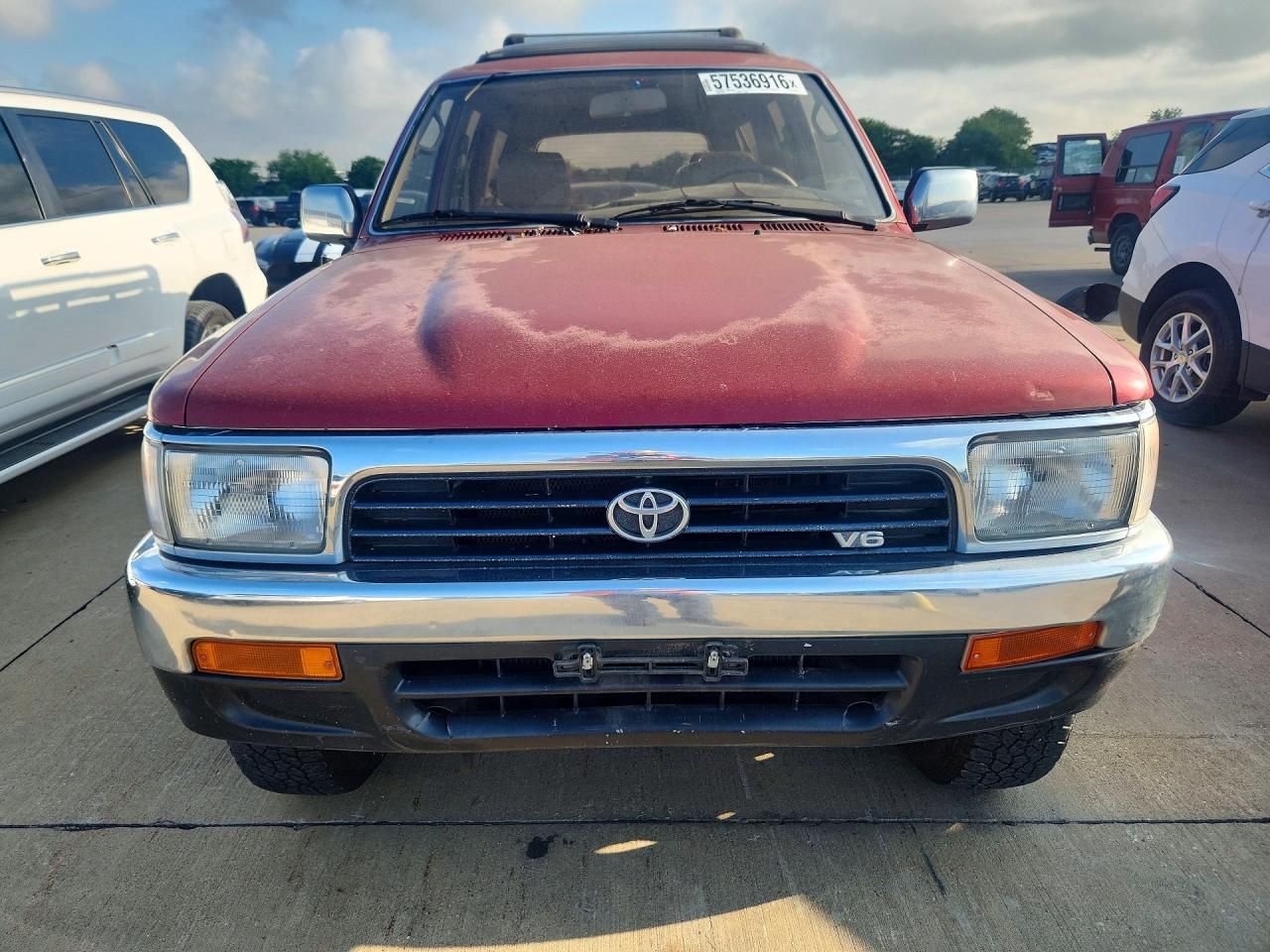 1995 Toyota 4runner Vn29 Sr5 Red vin: JT3VN29V0S0070199