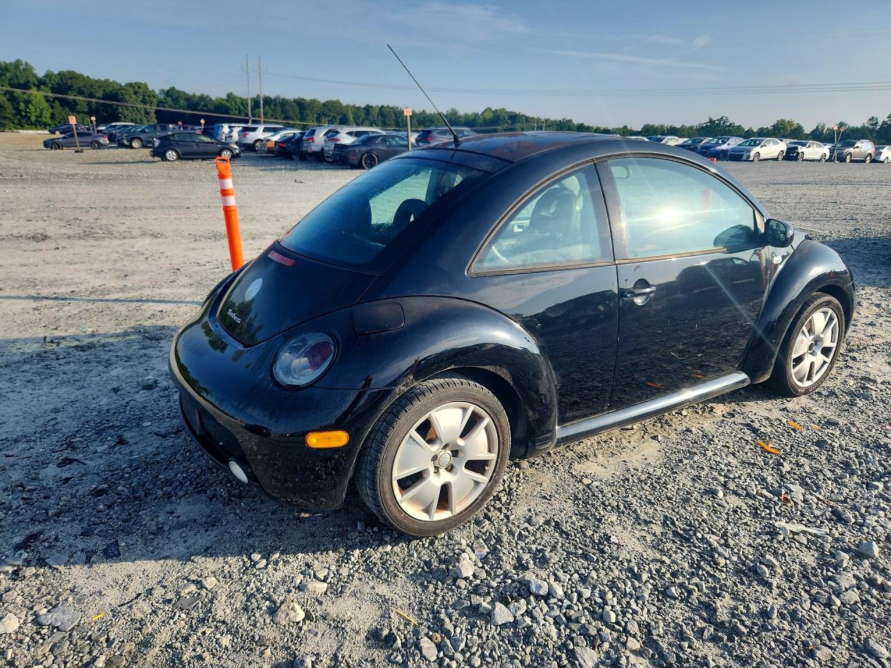 2002 Volkswagen New Beetle Turbo S Black vin: 3VWFE21C52M445542
