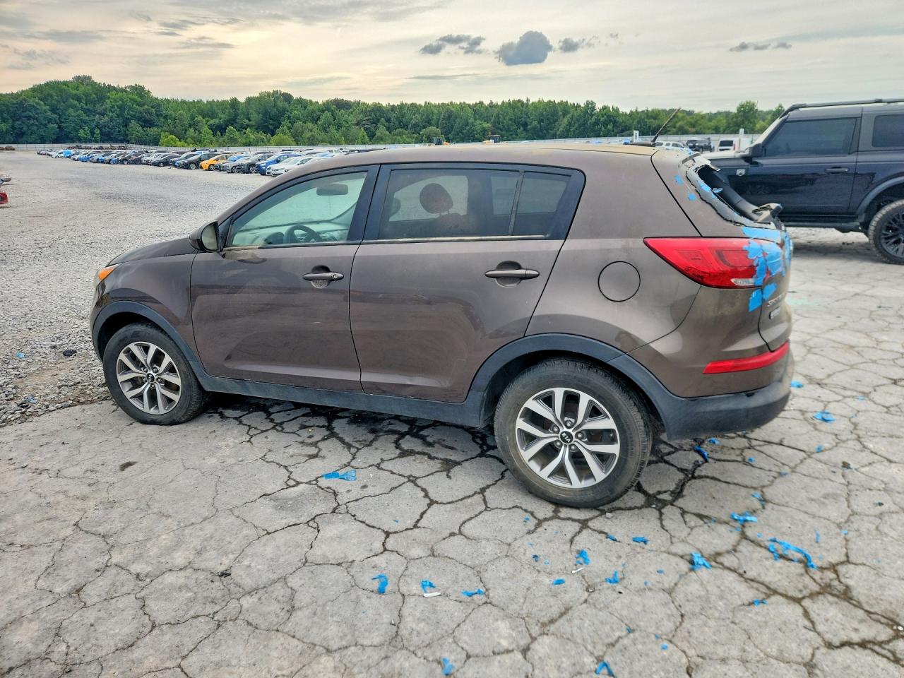 2014 Kia Sportage Lx Tan vin: KNDPB3AC6E7550028