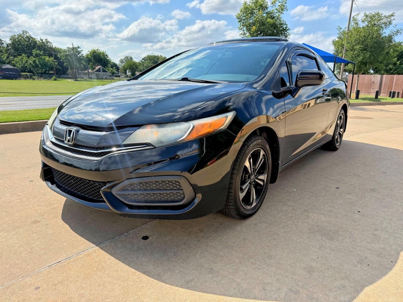 2015 Honda Civic Ex Черный vin: 2HGFG3B83FH510147