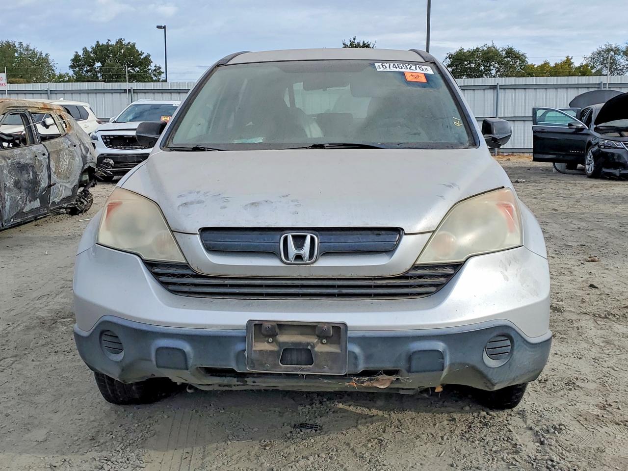 2009 Honda Cr-v Lx Silver vin: 5J6RE48349L059167