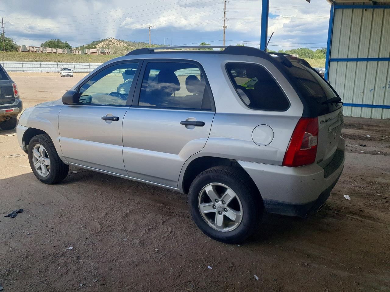 2010 Kia Sportage Lx Серебряный vin: KNDKGCA38A7715891