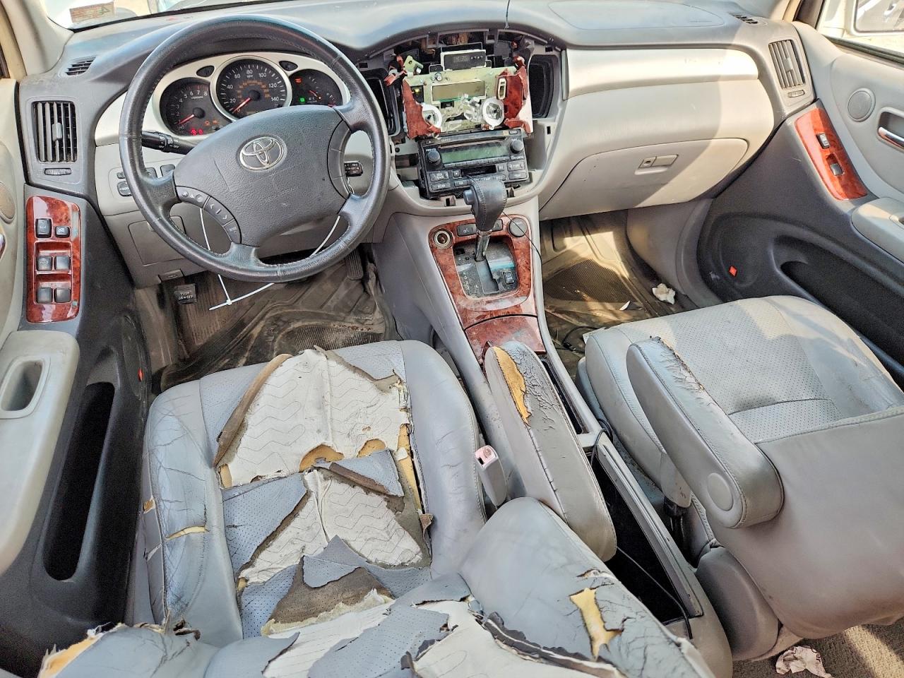 2004 Toyota Highlander Limited Silver vin: JTEEP21A240039713