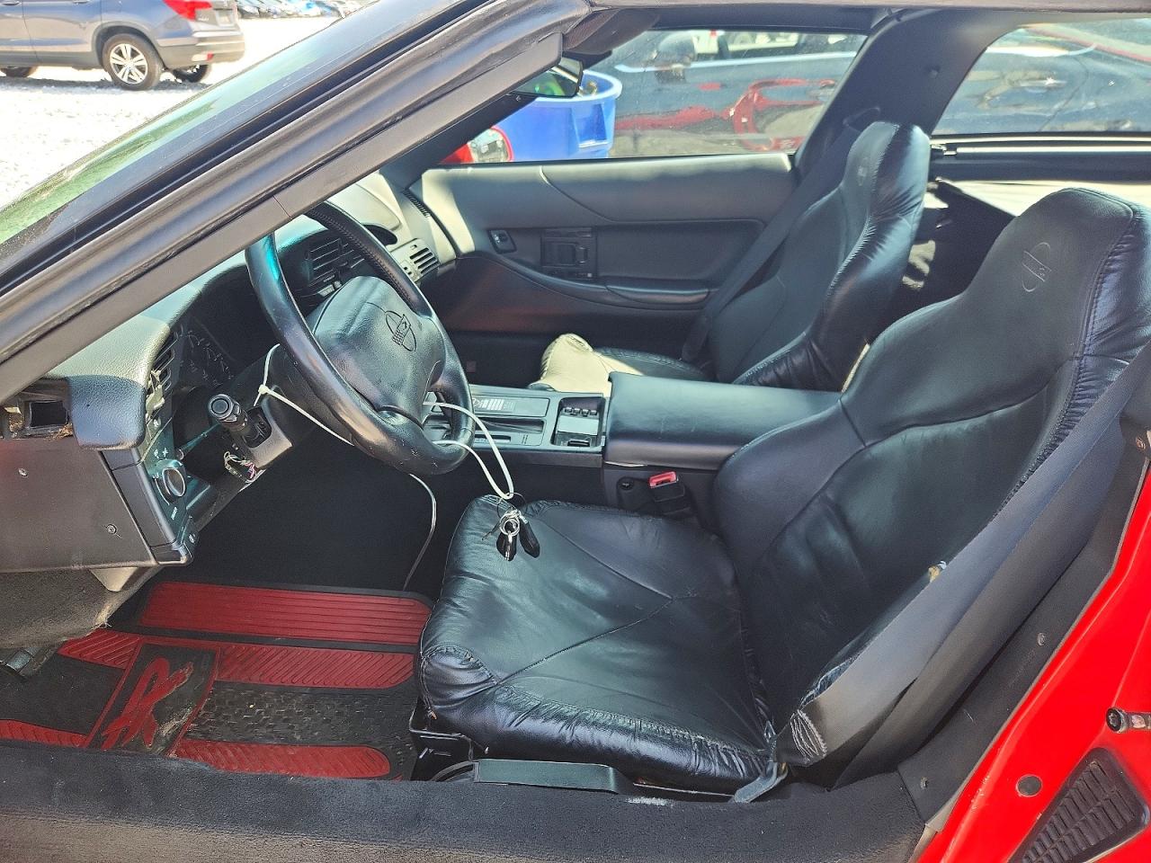 1996 Chevrolet Corvette Red vin: 1G1YY22P7T5100193