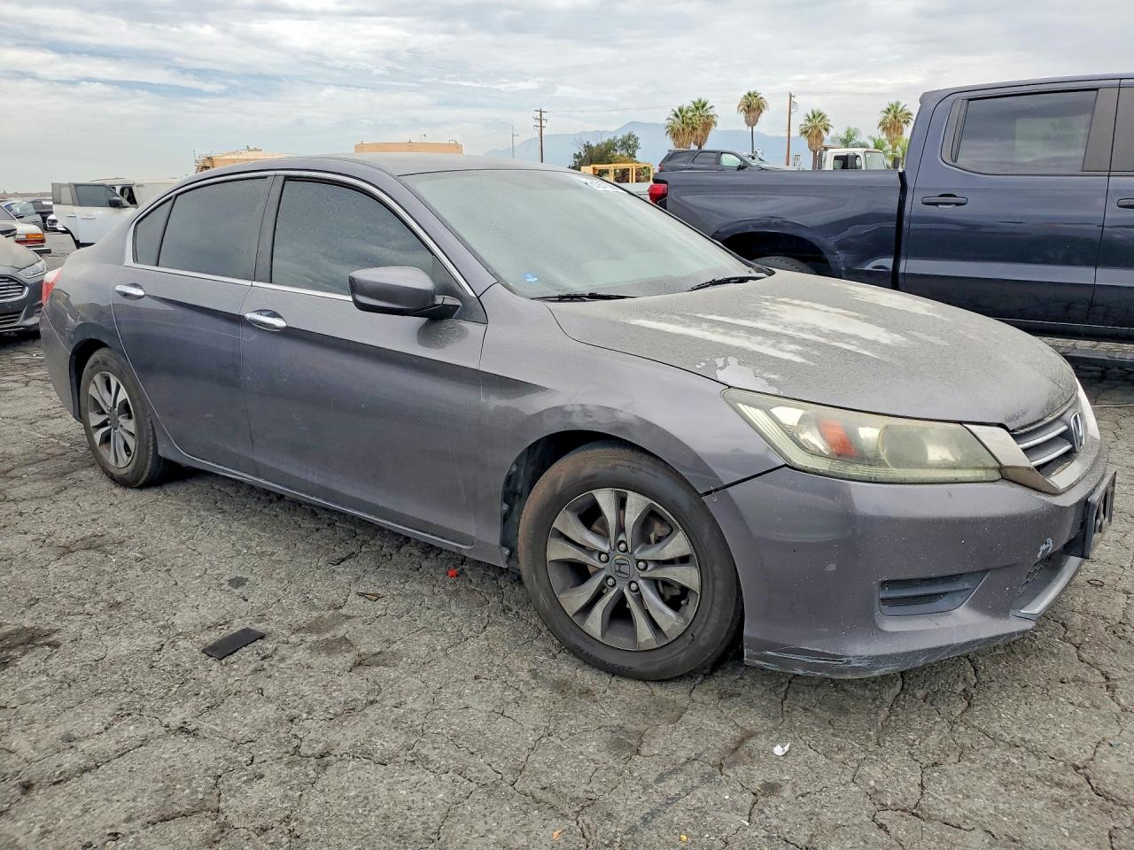2013 Honda Accord Lx Gray vin: 1HGCR2E30DA098384