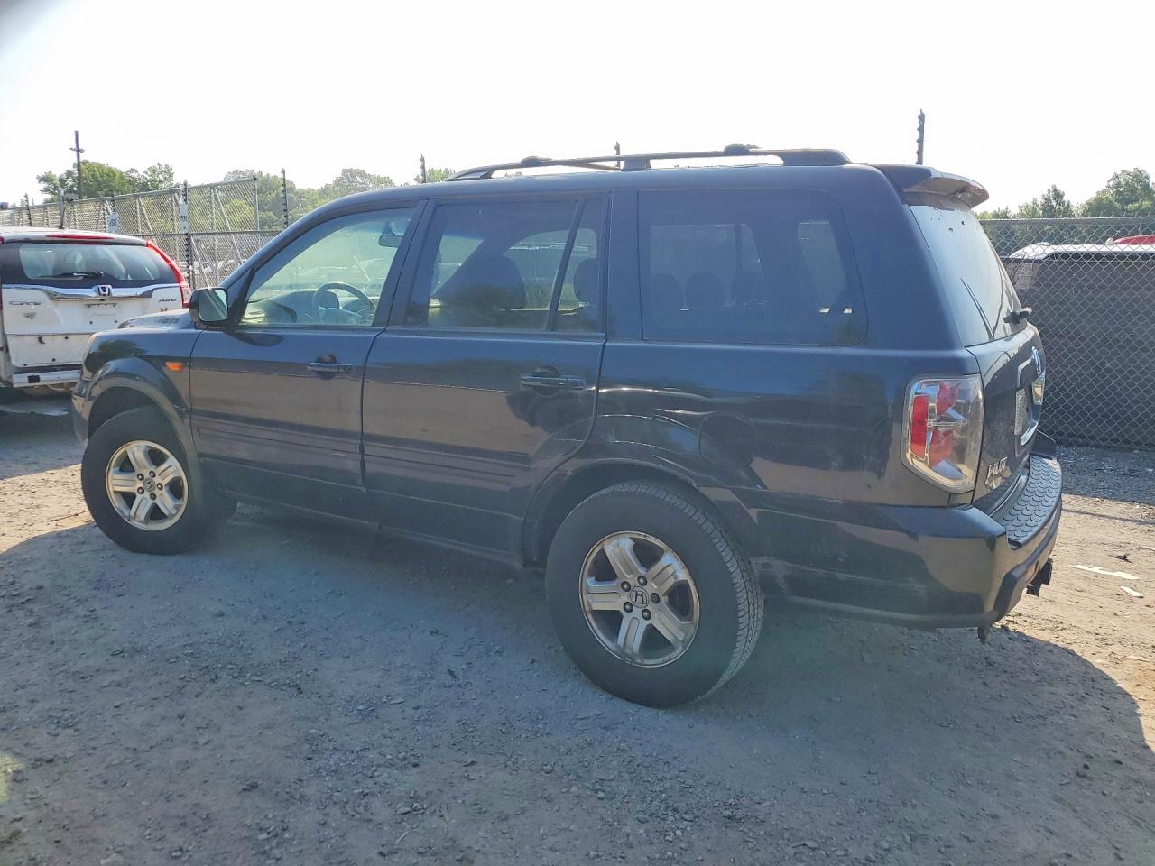 2008 Honda Pilot Vp Black vin: 5FNYF18238B042012