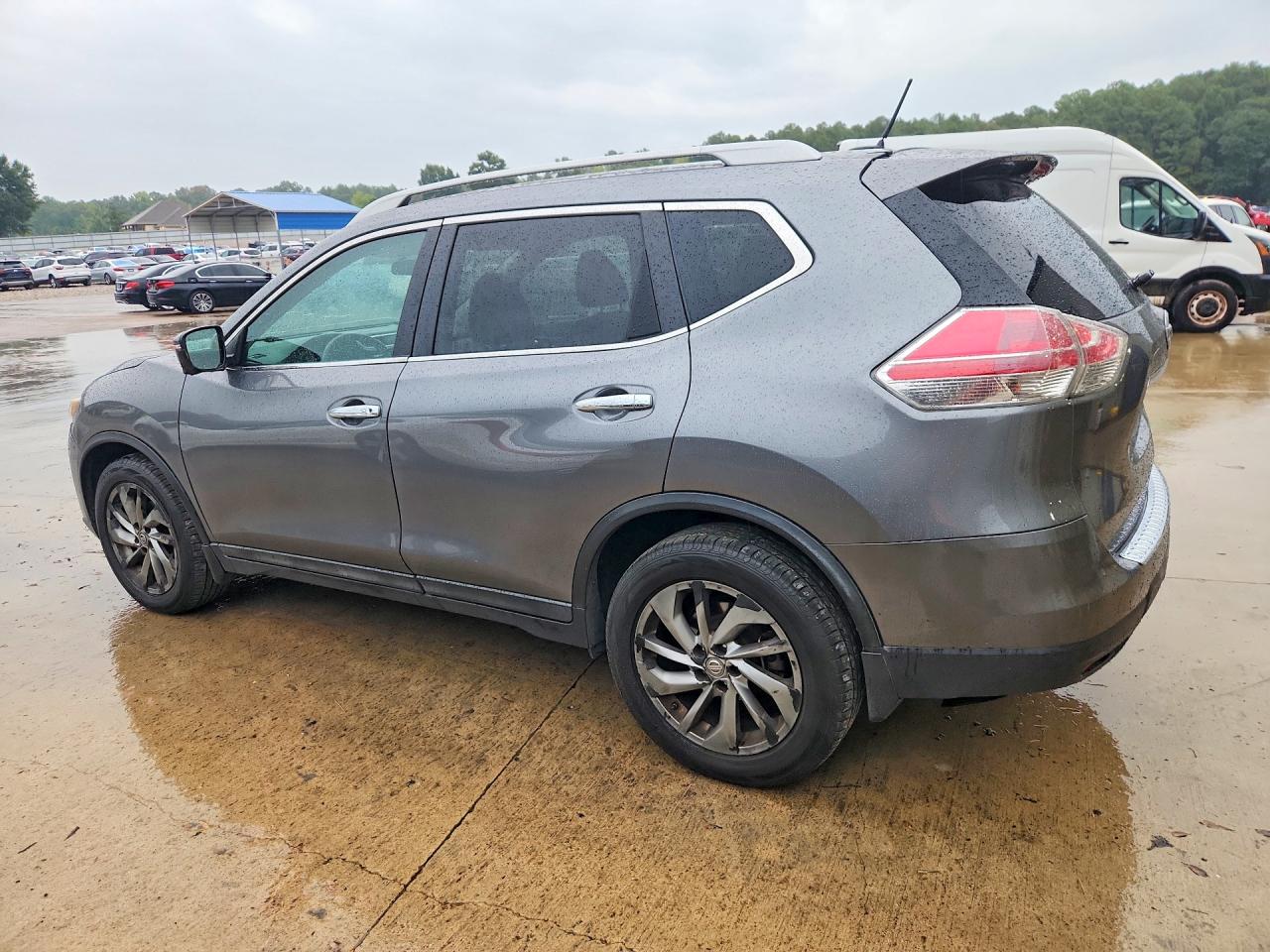 2015 Nissan Rogue Sl Gray vin: 5N1AT2MT7FC861996