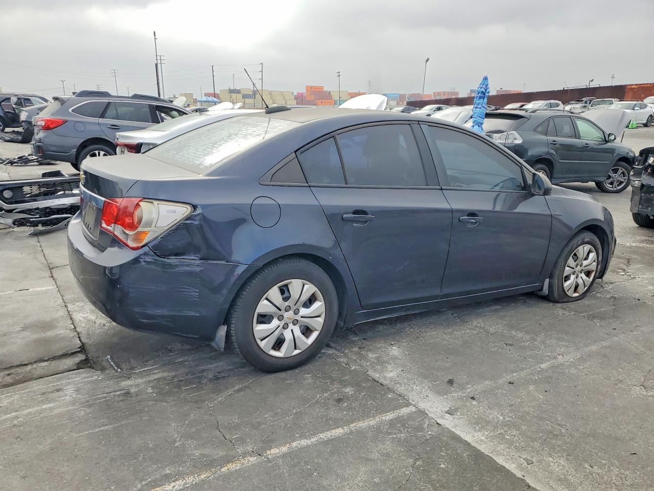 2015 Chevrolet Cruze Ls Gray vin: 1G1PA5SG9F7188786
