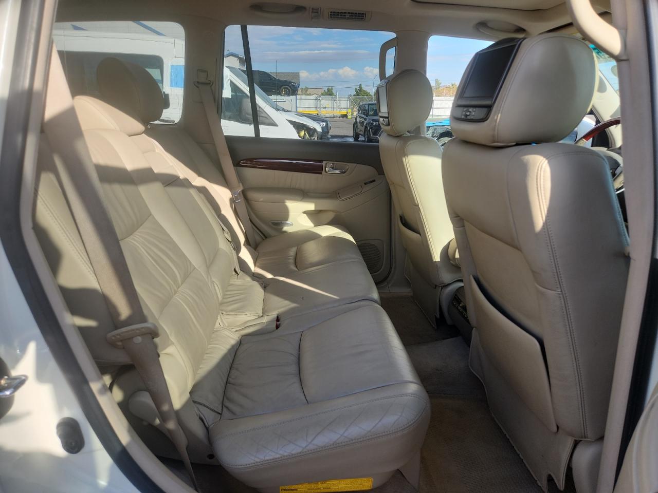 2009 Lexus Gx 470 White vin: JTJBT20XX90178498