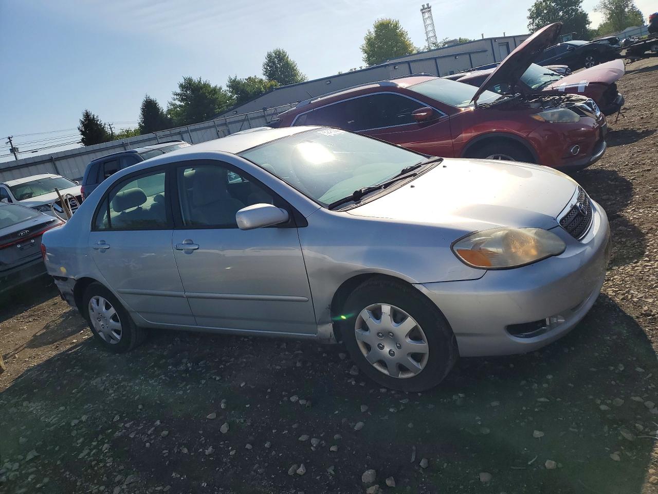 2007 Toyota Corolla Le Silver vin: 1NXBR32E77Z841482