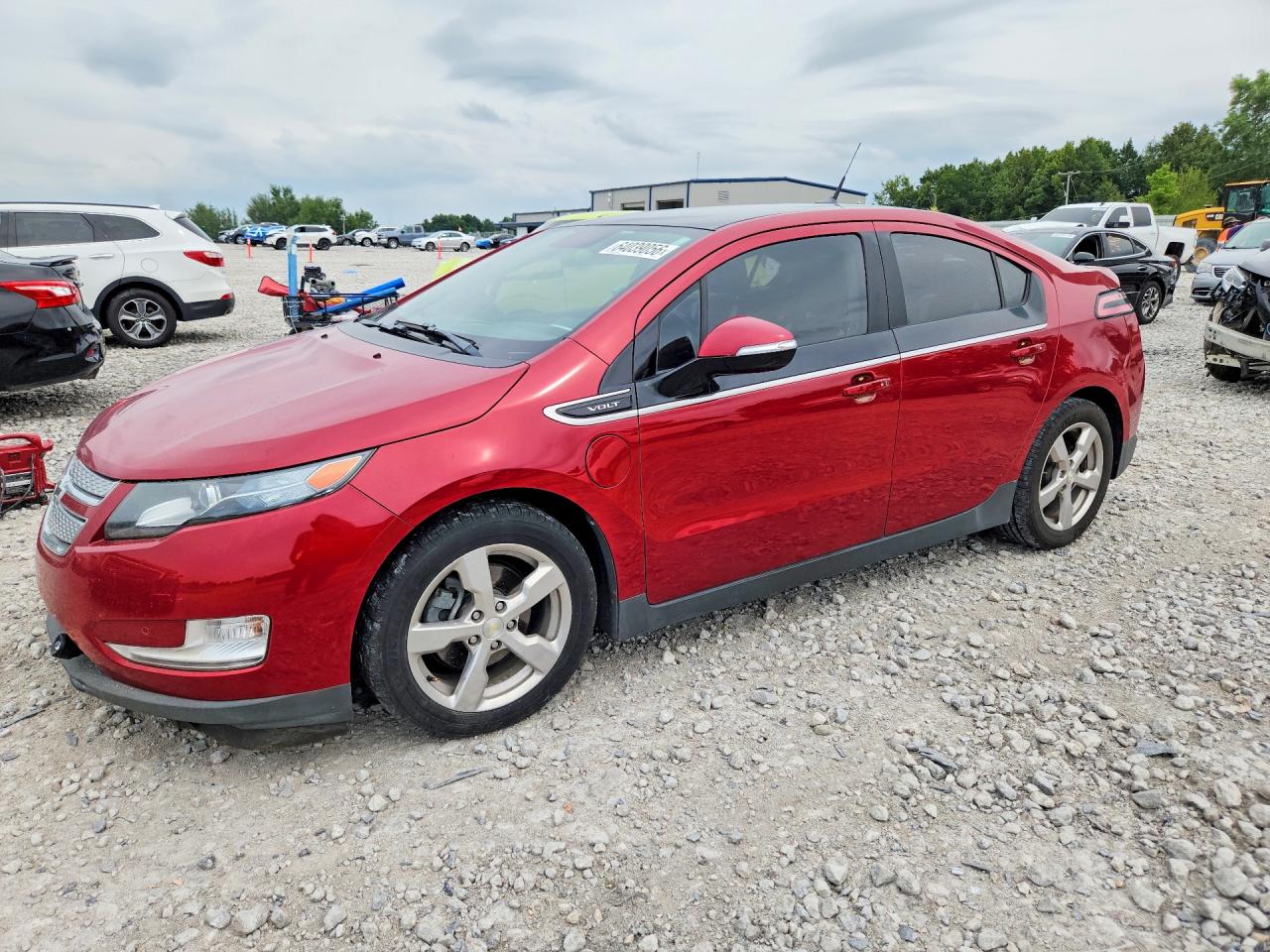 2012 Chevrolet Volt Red vin: 1G1RD6E48CU121665