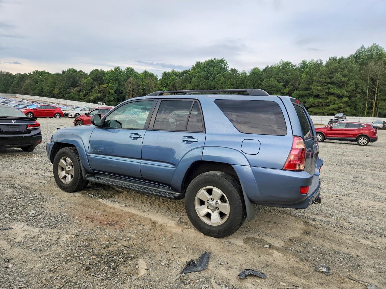 2005 Toyota 4runner Sr5 Blue vin: JTEBU14R858036986