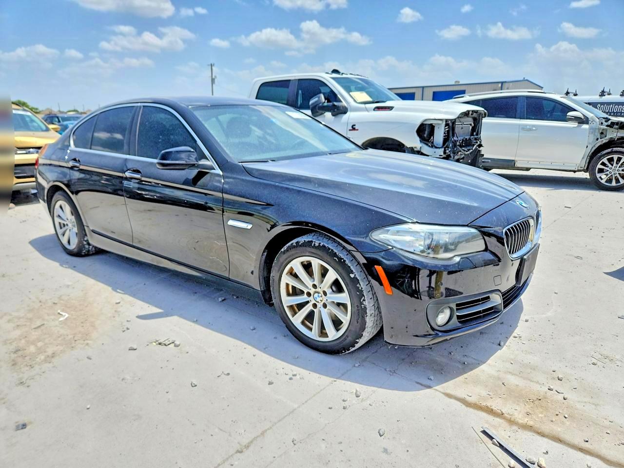 2015 Bmw 528 Xi Black vin: WBA5A7C51FD625718