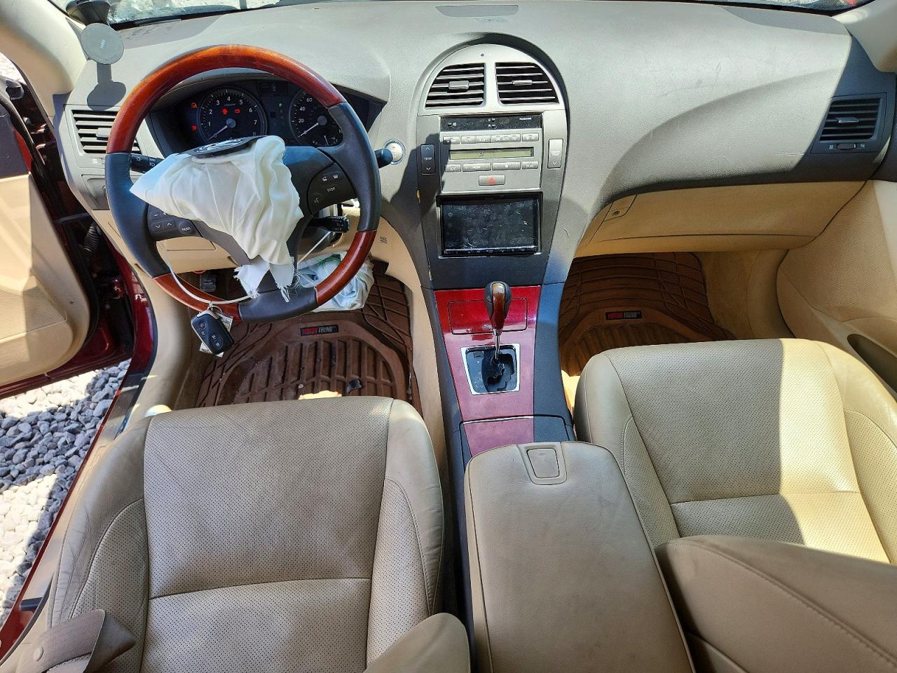 2007 Lexus Es 350 Red vin: JTHBJ46G872144927