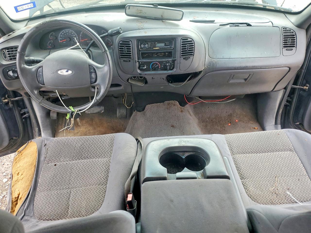 2003 Ford F150 Supercrew Blue vin: 1FTRW07653KC69765