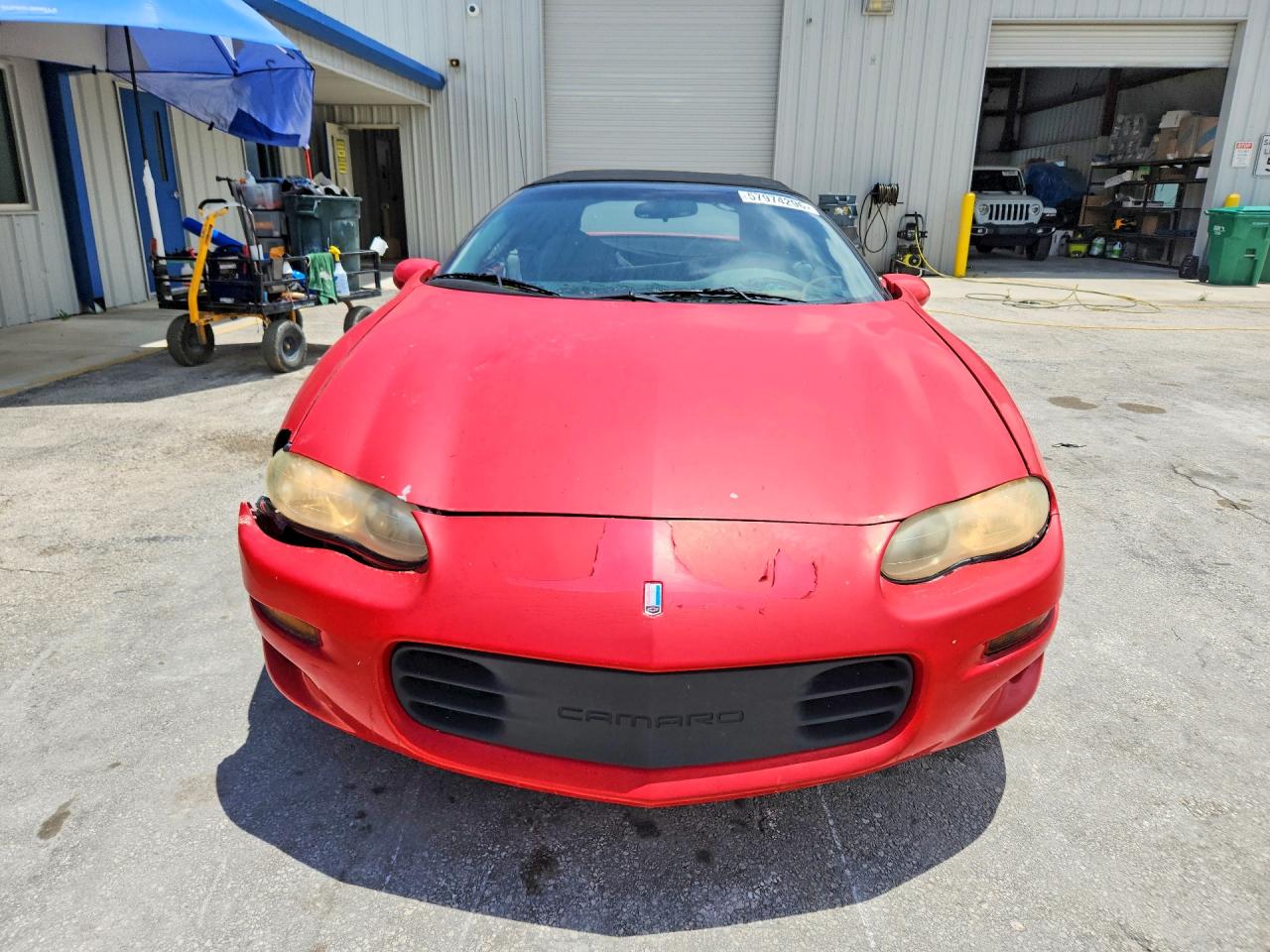2001 Chevrolet Camaro Красный vin: 2G1FP32K212127069