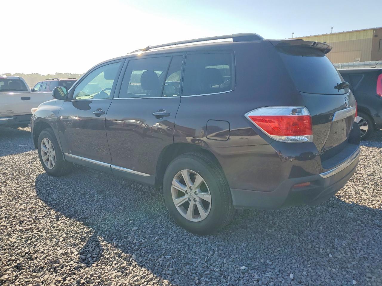 2013 Toyota Highlander Se Purple vin: 5TDBK3EH7DS226798