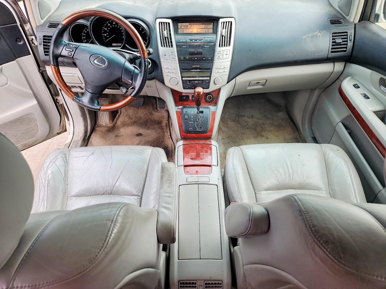 2004 Lexus Rx 330 White vin: JTJHA31U840065166