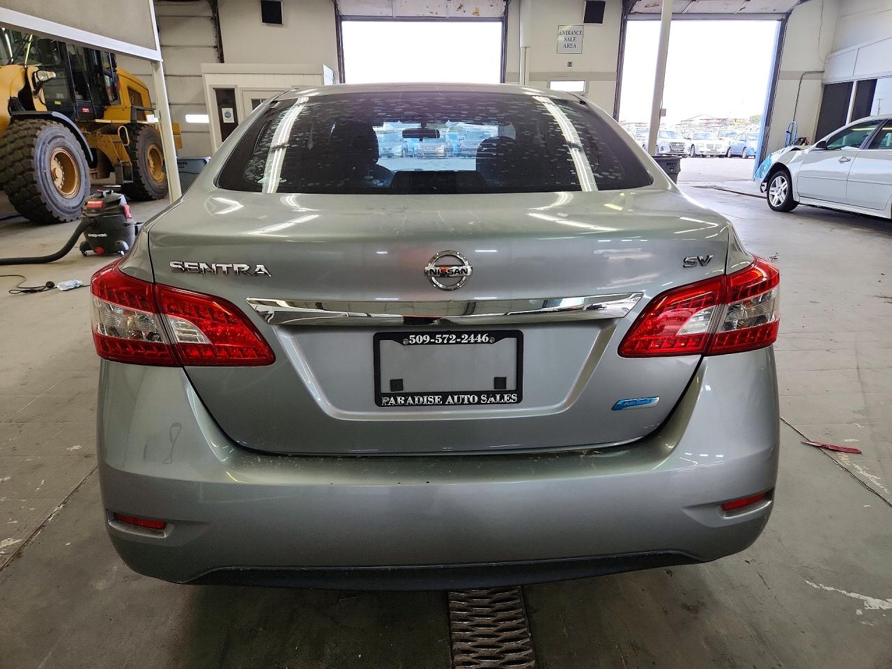 2014 Nissan Sentra Sv Gray vin: 3N1AB7AP0EY226879