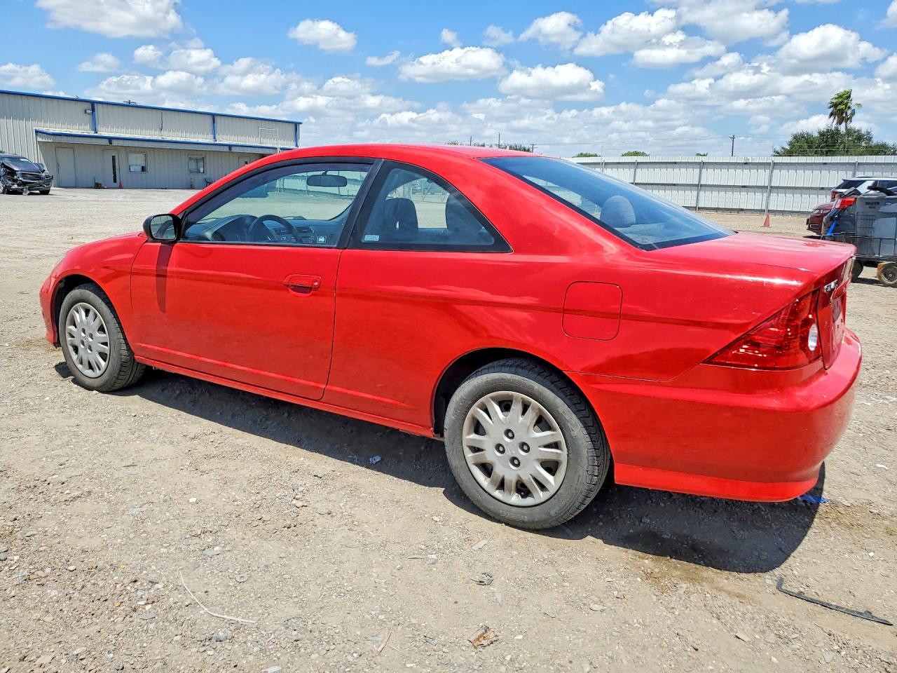 2004 Honda Civic Lx Красный vin: 1HGEM22574L081812
