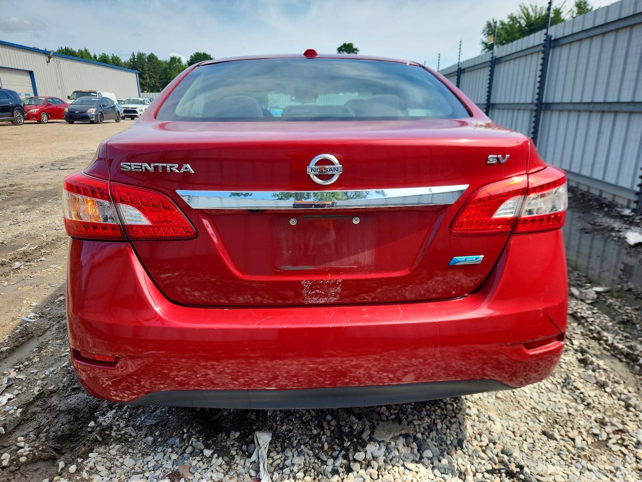 2013 Nissan Sentra S Burgundy vin: 3N1AB7AP8DL662195