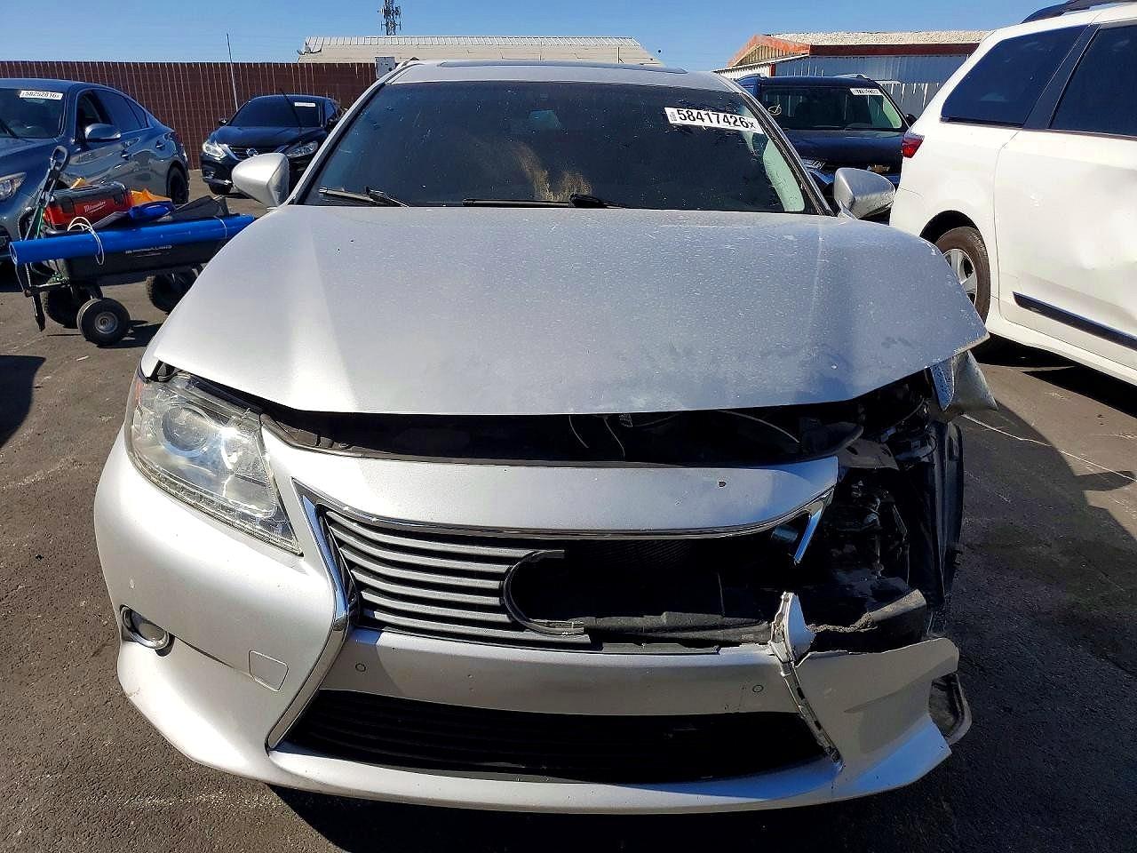2013 Lexus Es 350 Silver vin: JTHBK1GG5D2023942