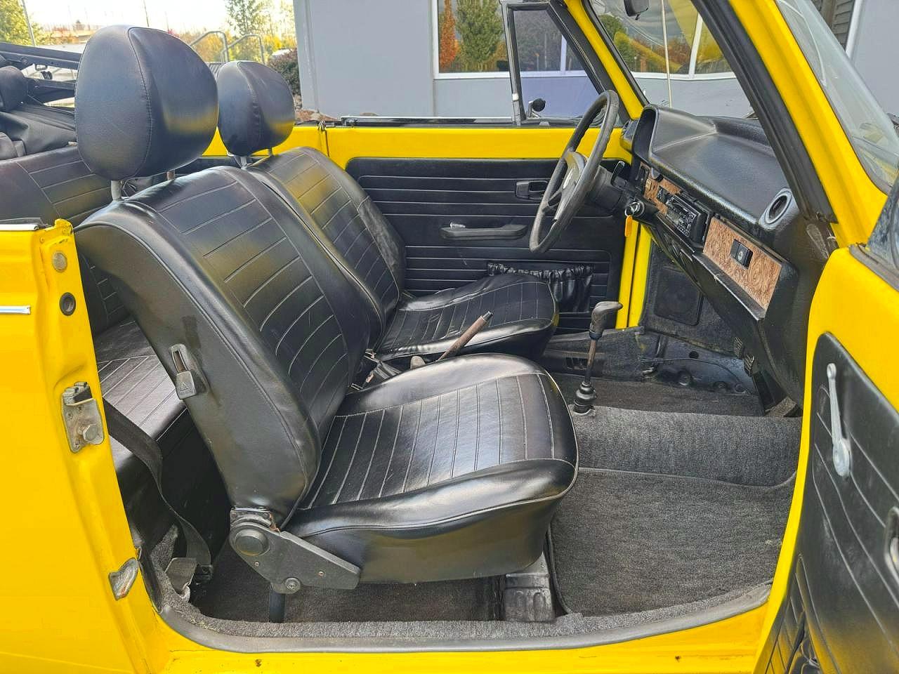 1979 Volkswagen Beetle Желтый vin: 1592000623