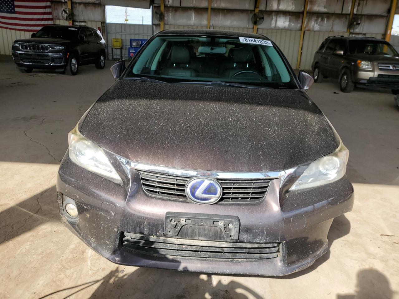 2012 Lexus Ct 200 Brown vin: JTHKD5BH5C2091061