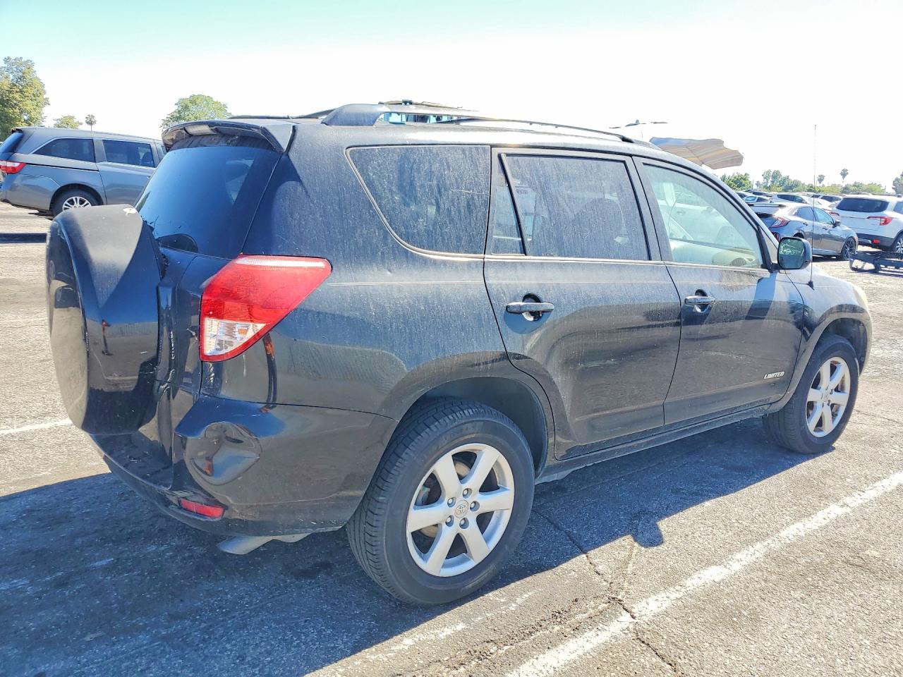 2007 Toyota Rav4 Limited Black vin: JTMZK31VX76005839