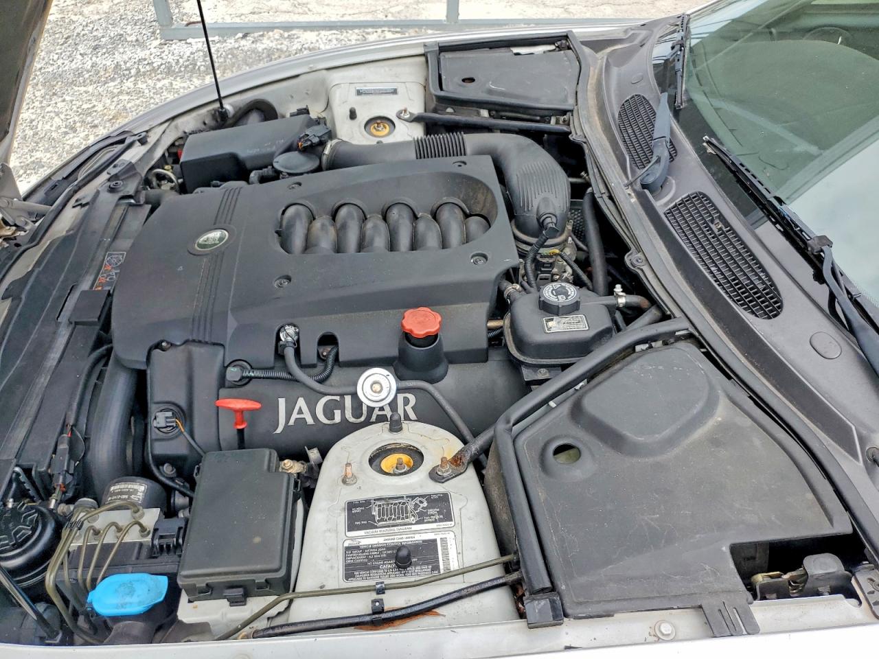 2003 Jaguar Xk8 Серебряный vin: SAJDA42C632A33563