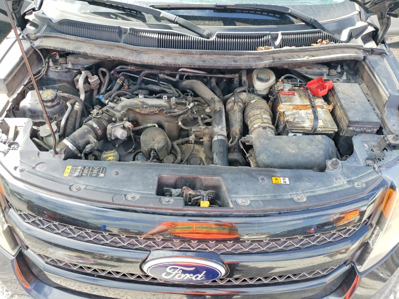 2013 Ford Explorer Sport Black vin: 1FM5K8GT6DGC49894